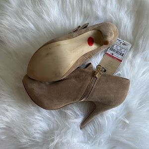 Zara beige bootie